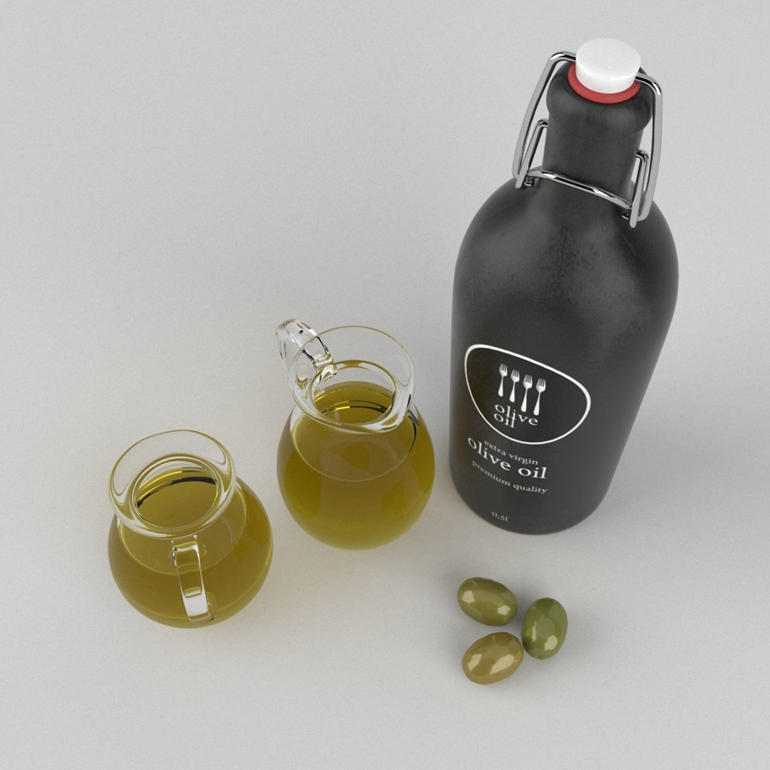 Fondue Set And Extras 3D model_27