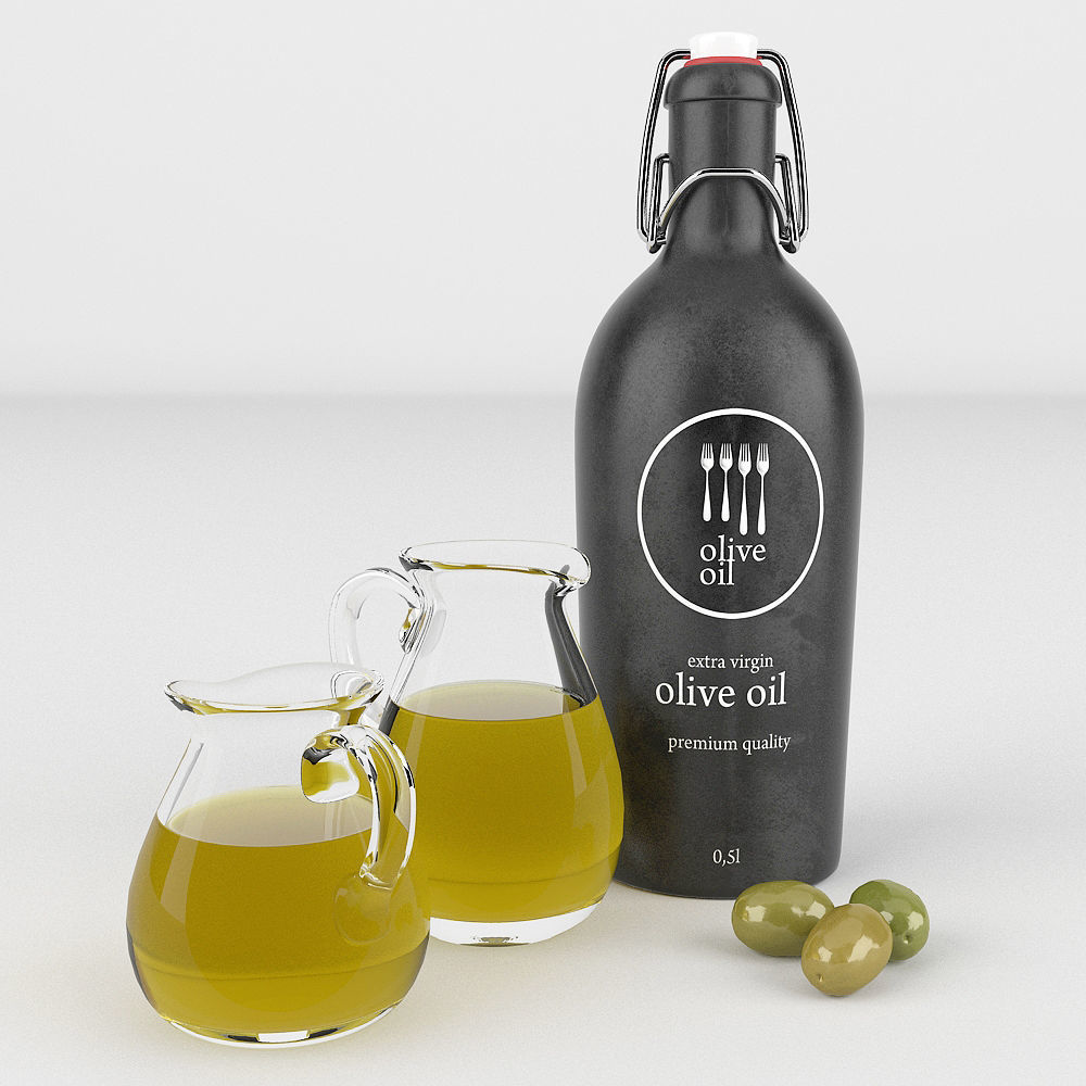 Fondue Set And Extras 3D model_3