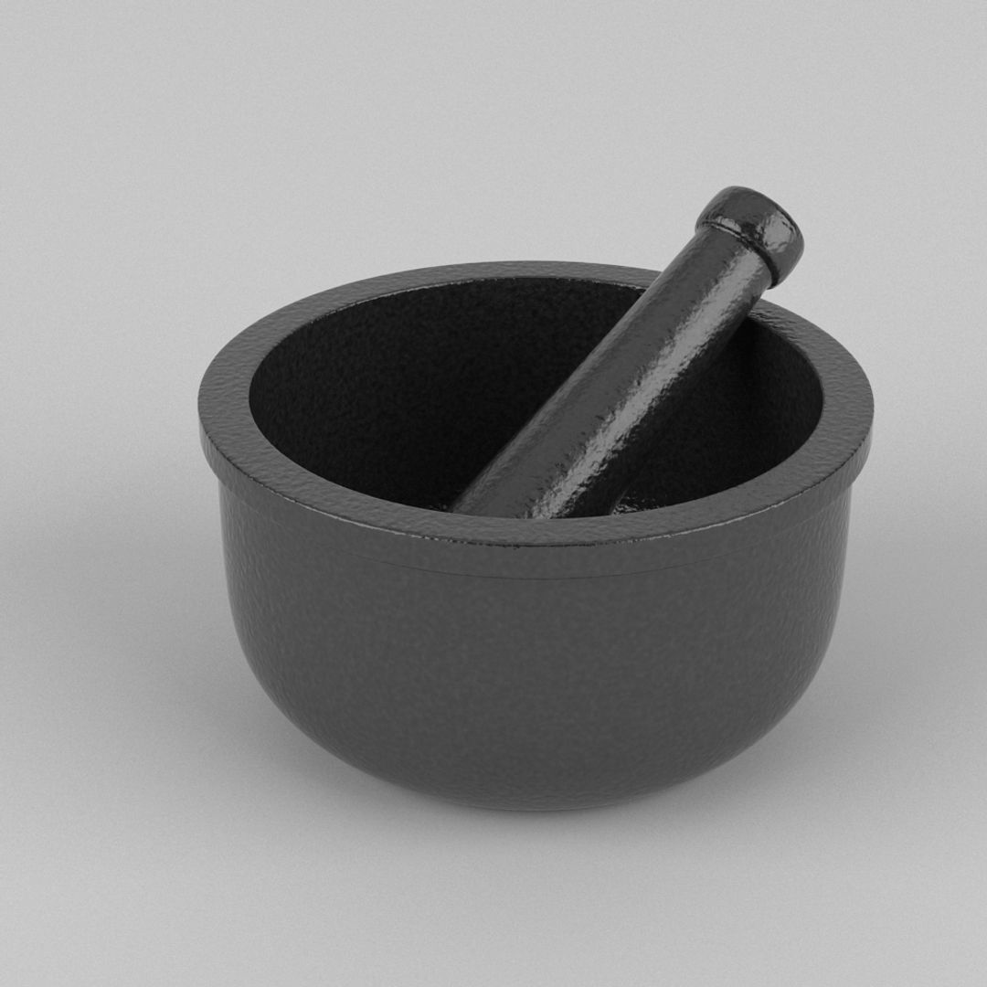 Fondue Set And Extras 3D model_12