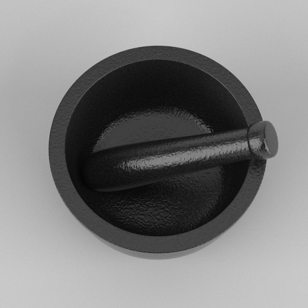 Fondue Set And Extras 3D model_14