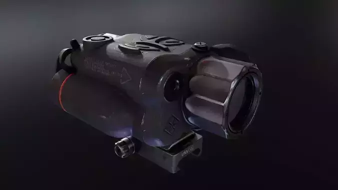 SkeetIR x Thermal Optic Low-poly 3D model