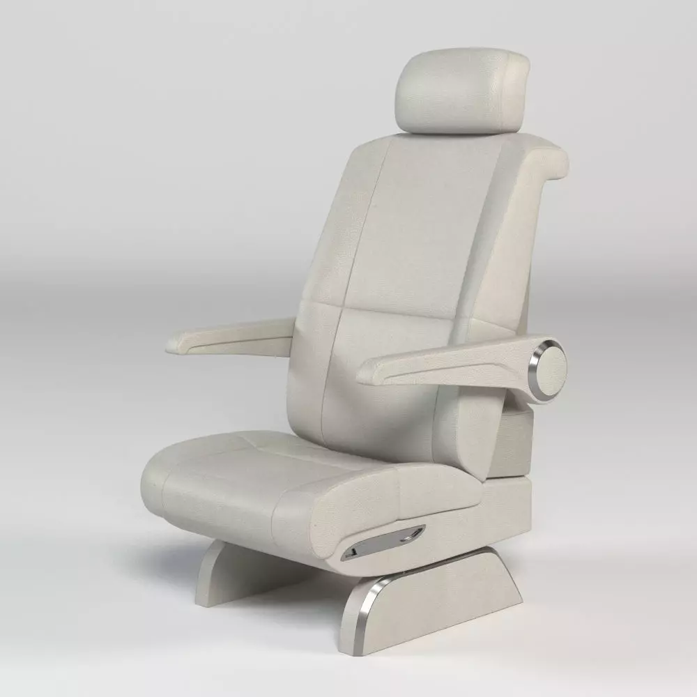 Luxury Airplane Seat 3D model_0