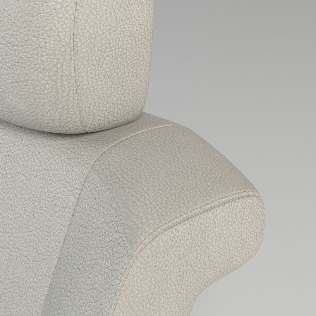 Luxury Airplane Seat 3D model_6