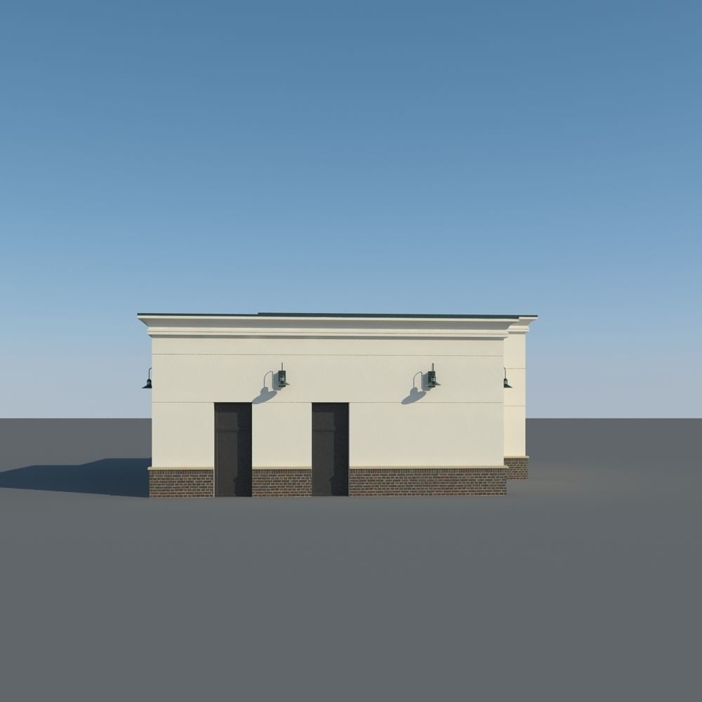 Subway Restaurant 3D model_9