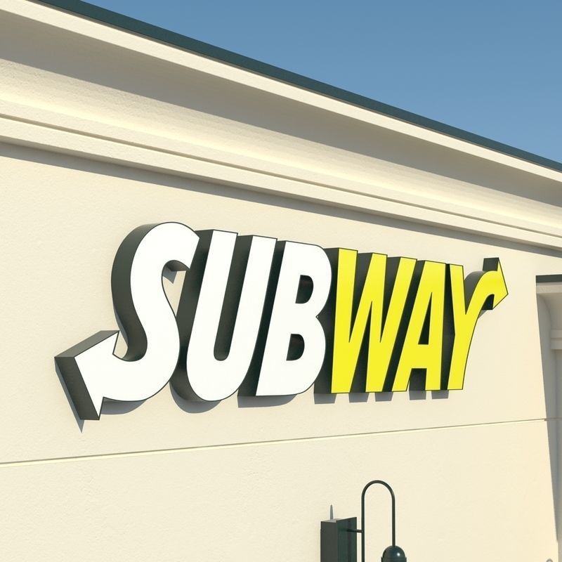 Subway Restaurant 3D model_12