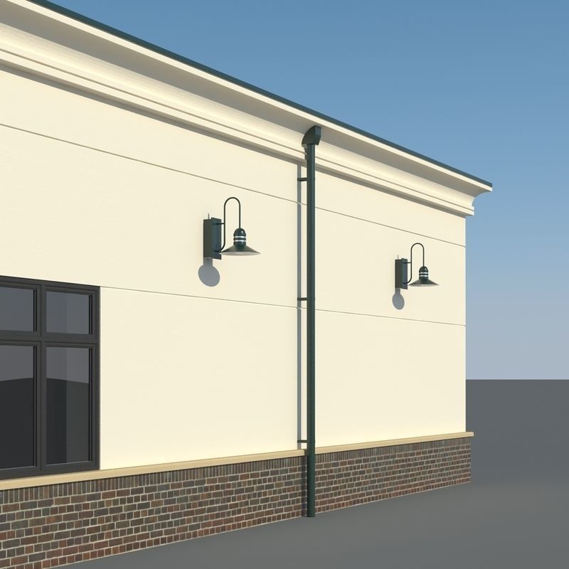 Subway Restaurant 3D model_4