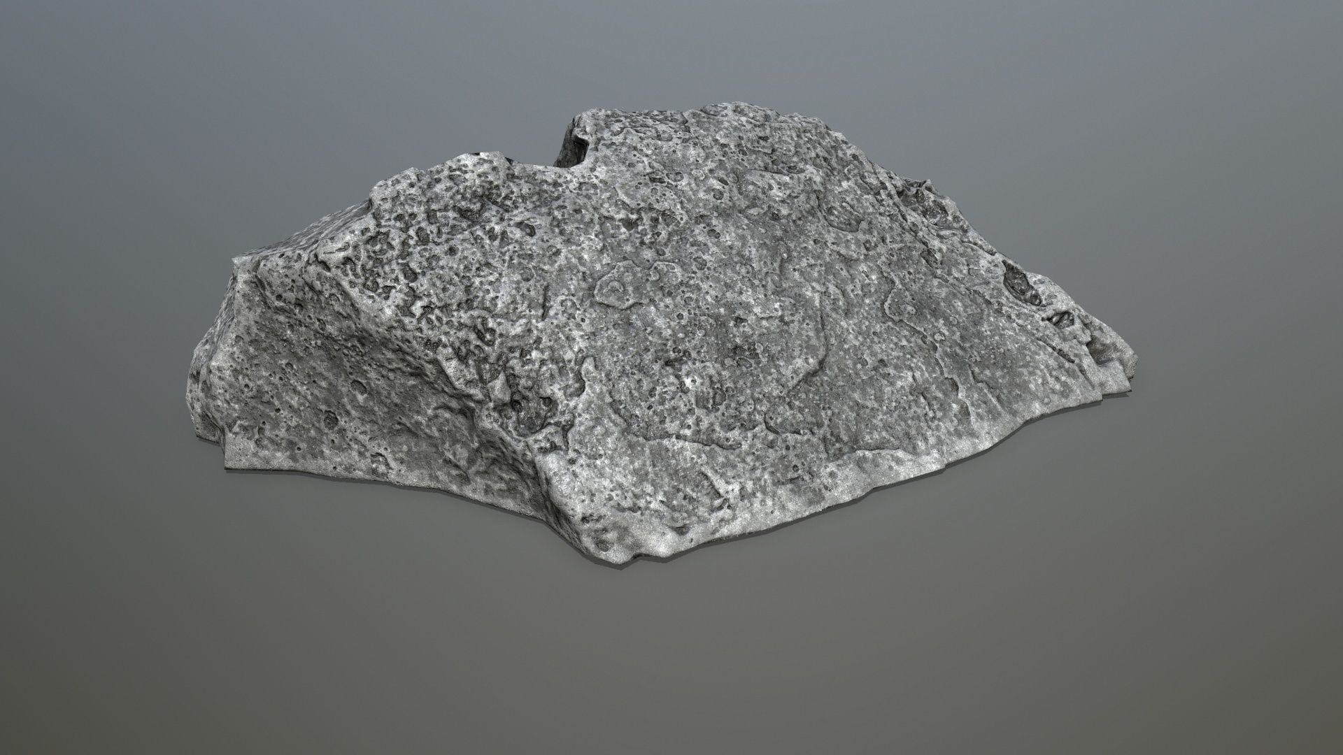 cliff rocks  Low-poly 3D model_7