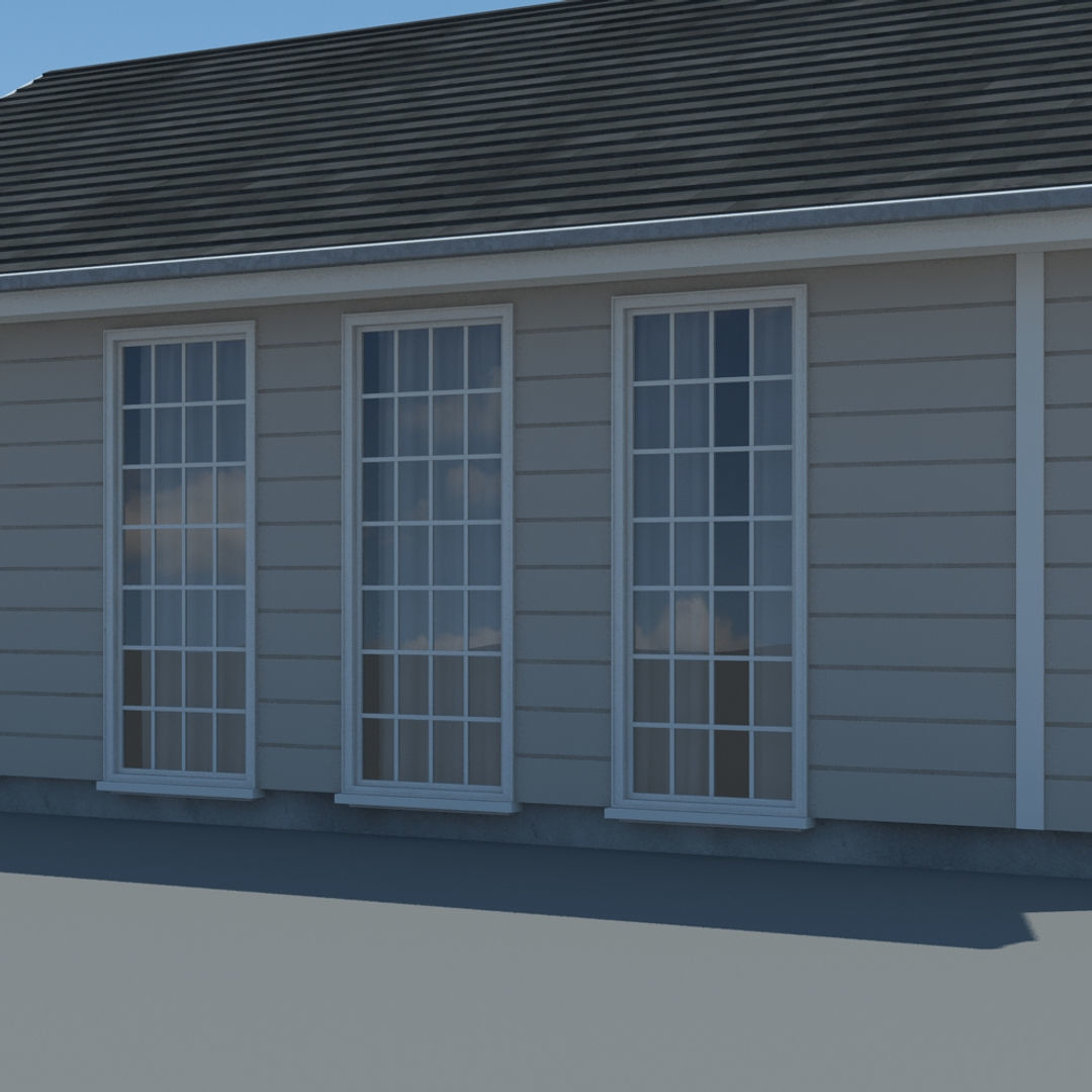 Wooden Cabin 3D model_3