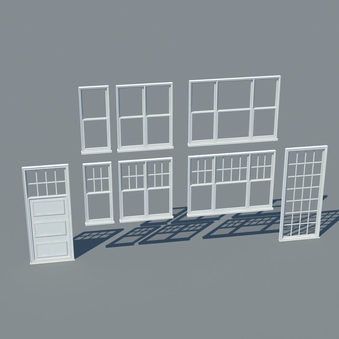 Wooden Cabin 3D model_10