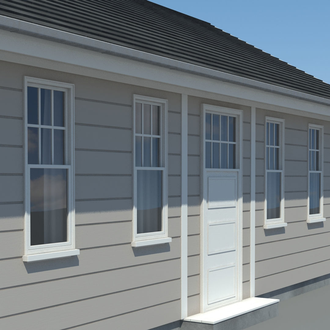 Wooden Cabin 3D model_5