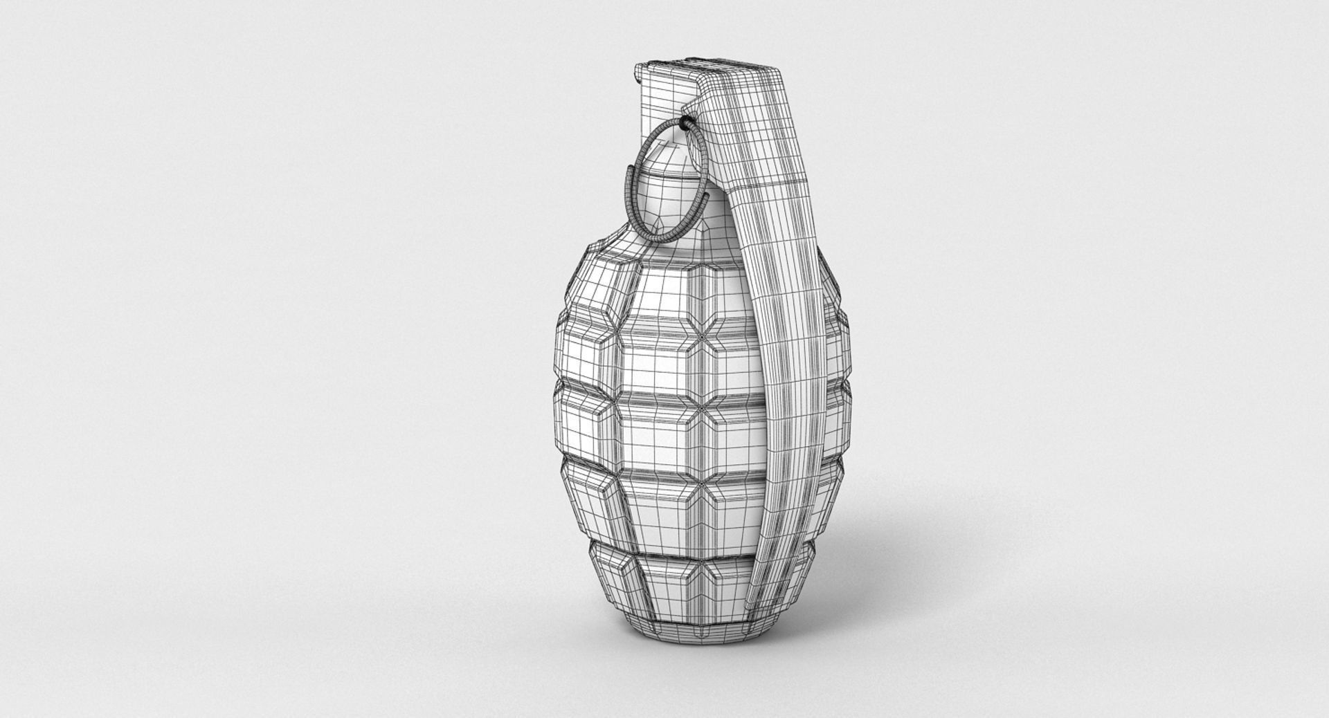 Hand Grenade 2 3D model_8