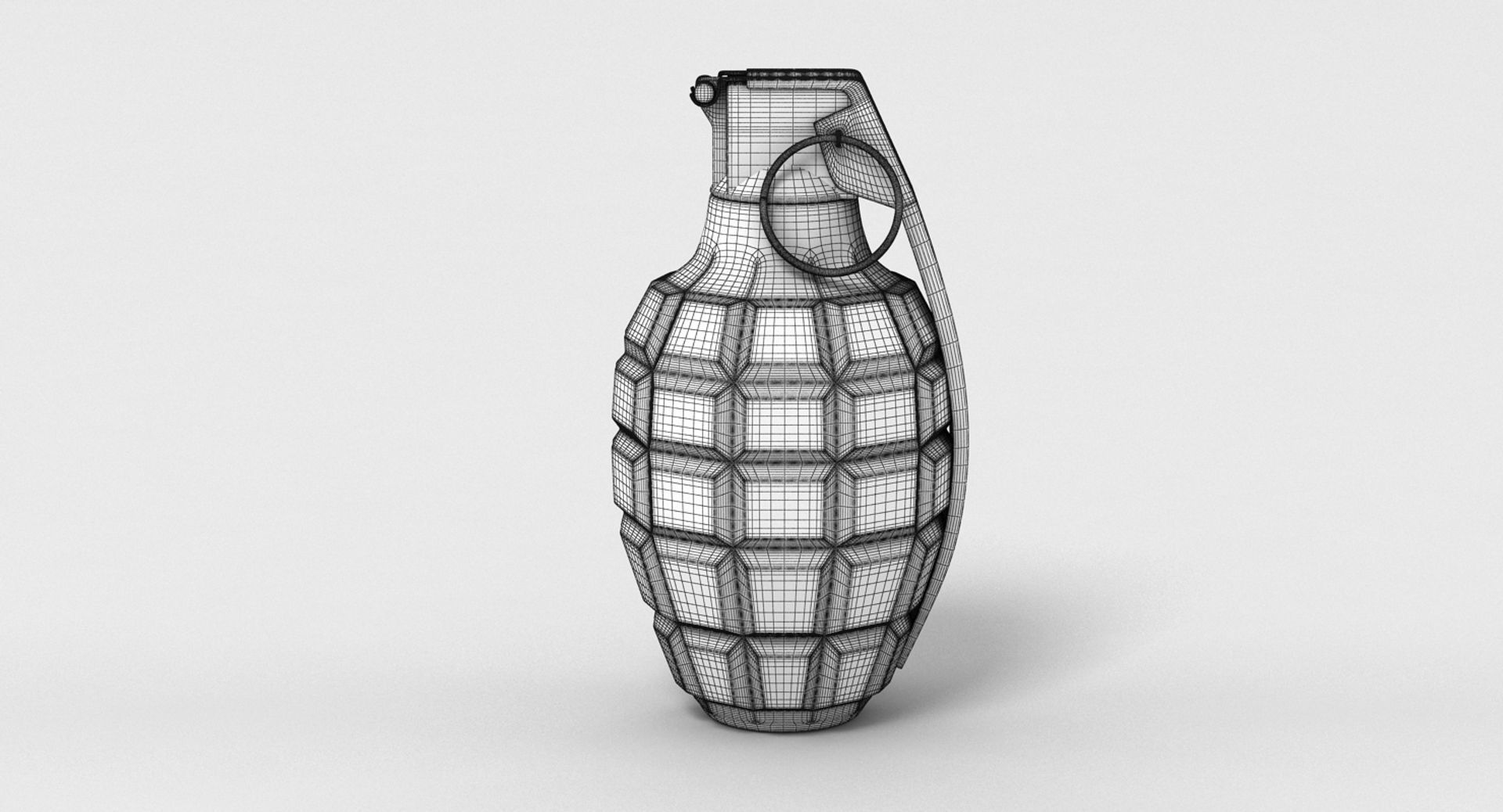 Hand Grenade 2 3D model_18