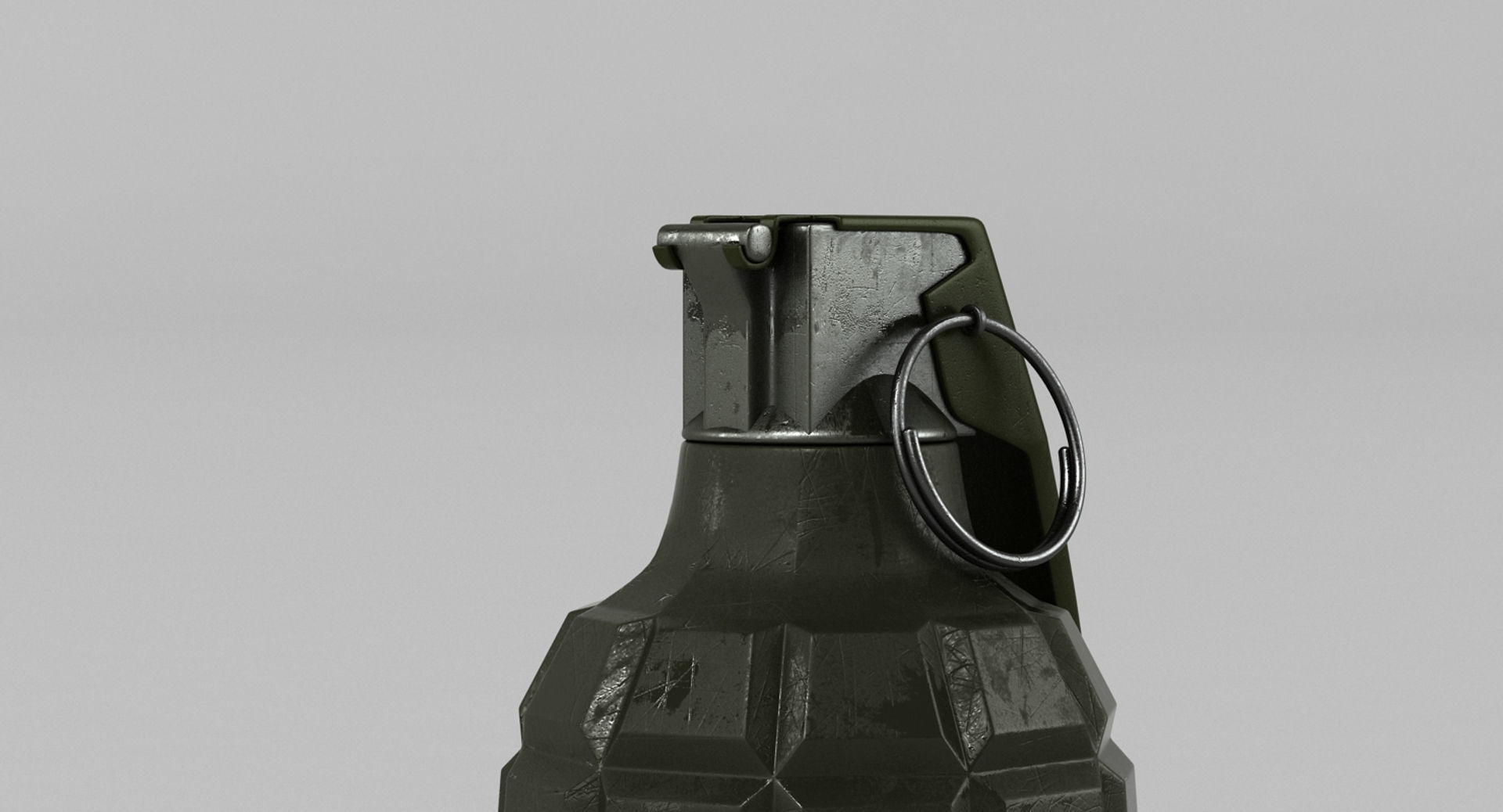 Hand Grenade 2 3D model_1