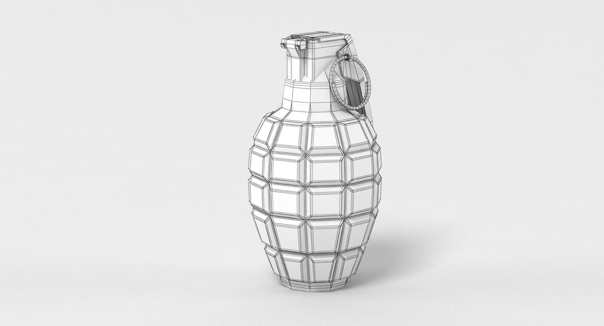 Hand Grenade 2 3D model_13
