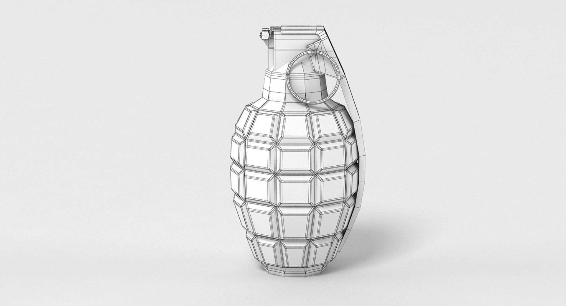 Hand Grenade 2 3D model_16