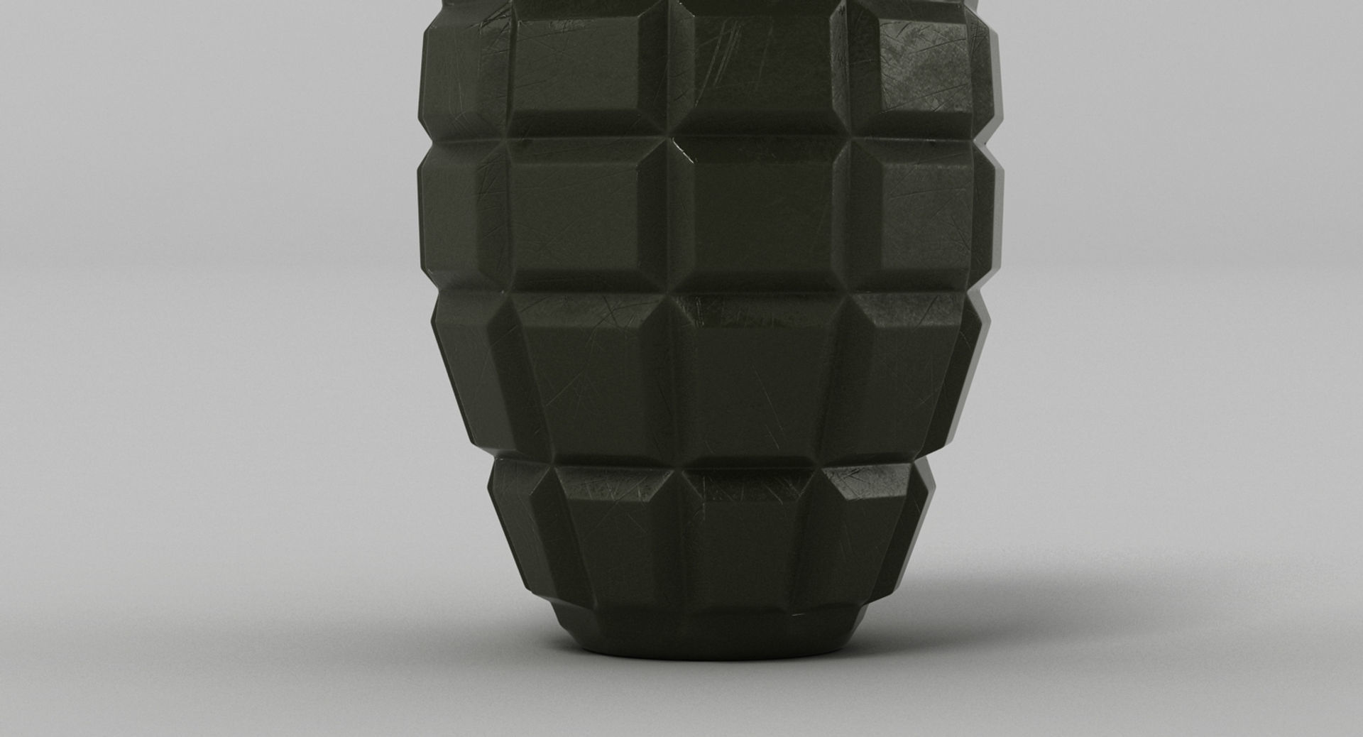 Hand Grenade 2 3D model_3