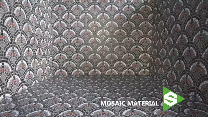 Mosaic Pattern Material