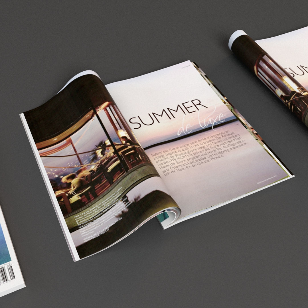 Magazine Collection mockup of 3D model_9