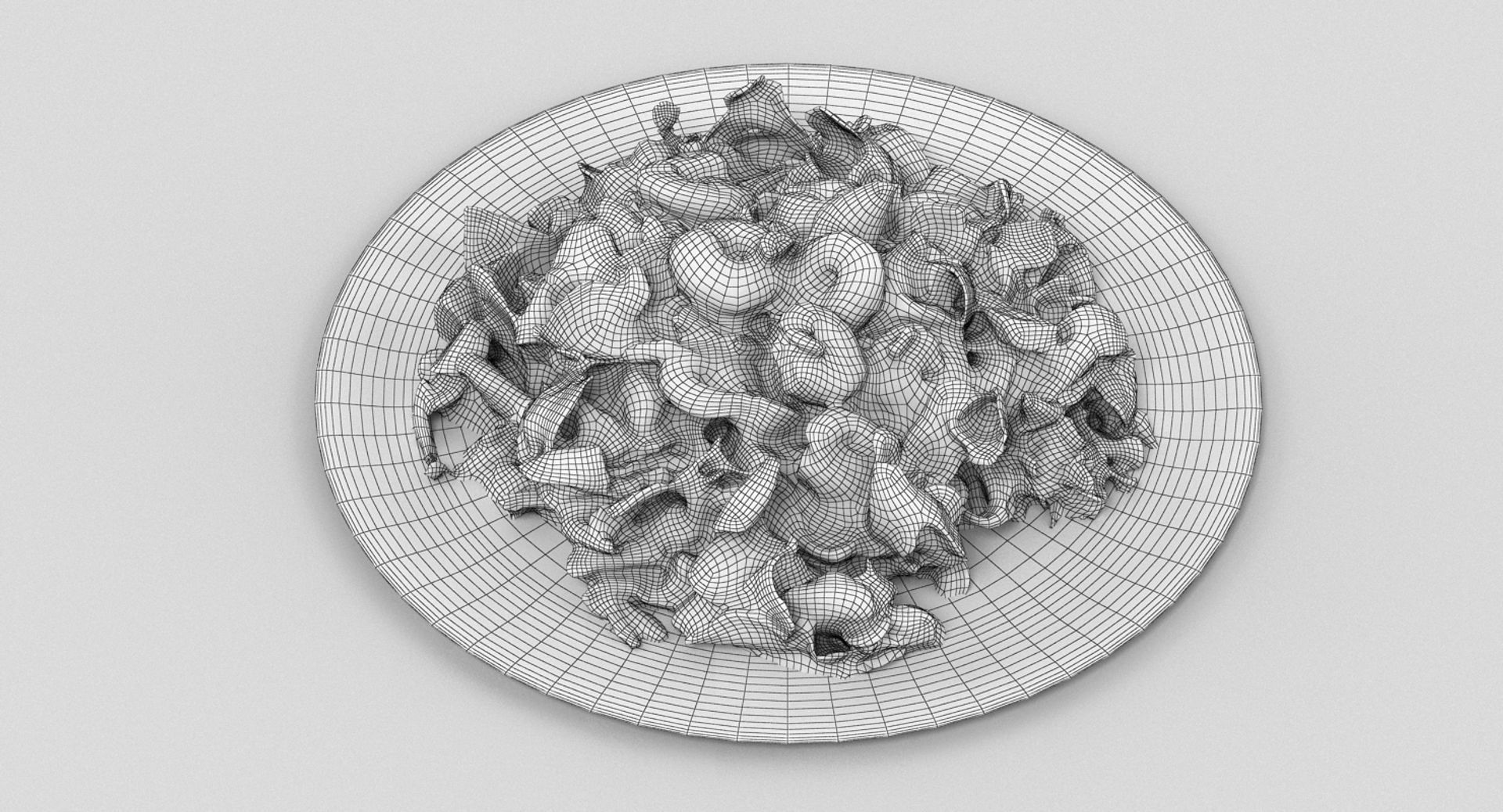 Prawn Salad 3D model_10