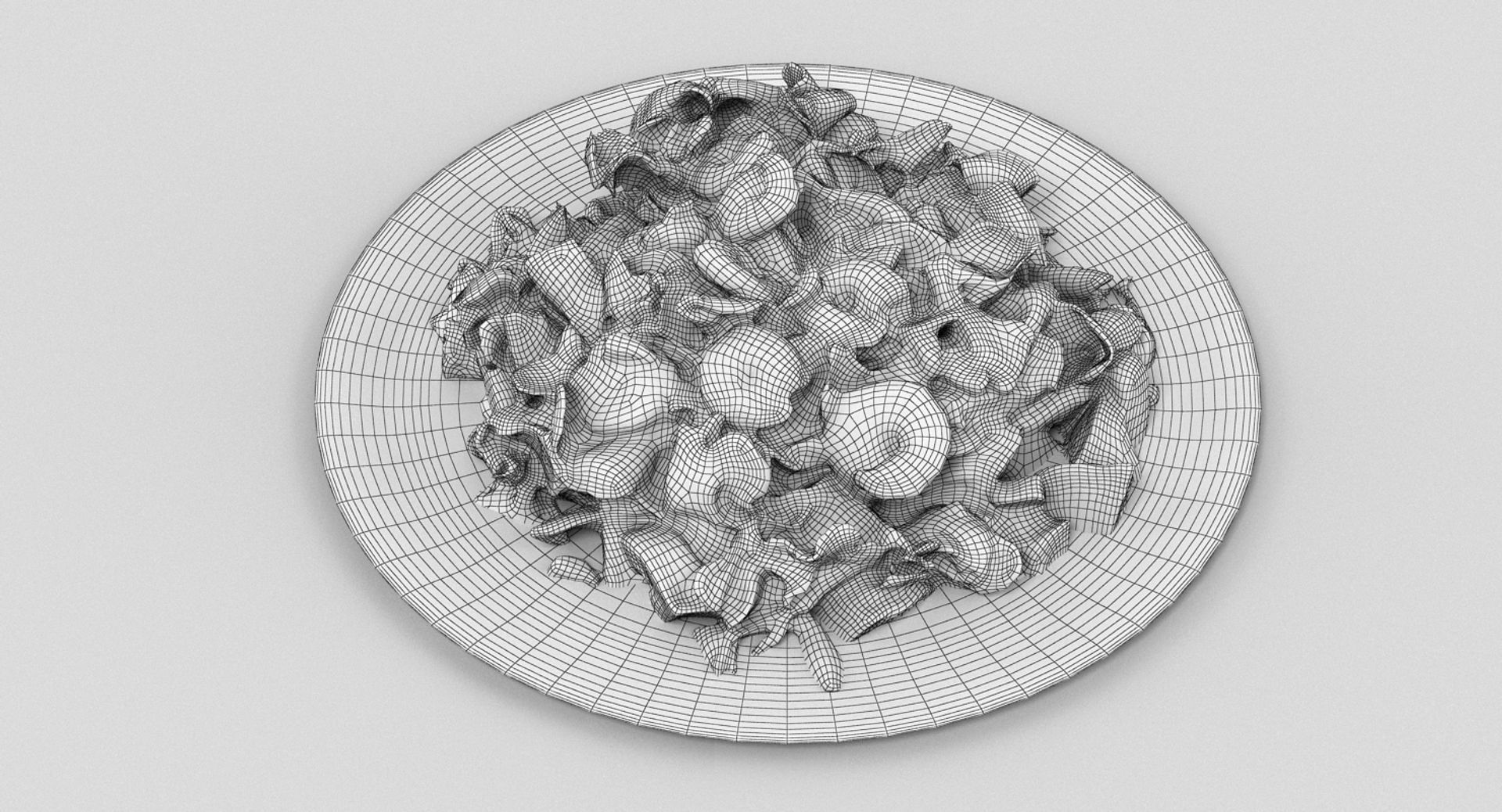 Prawn Salad 3D model_9