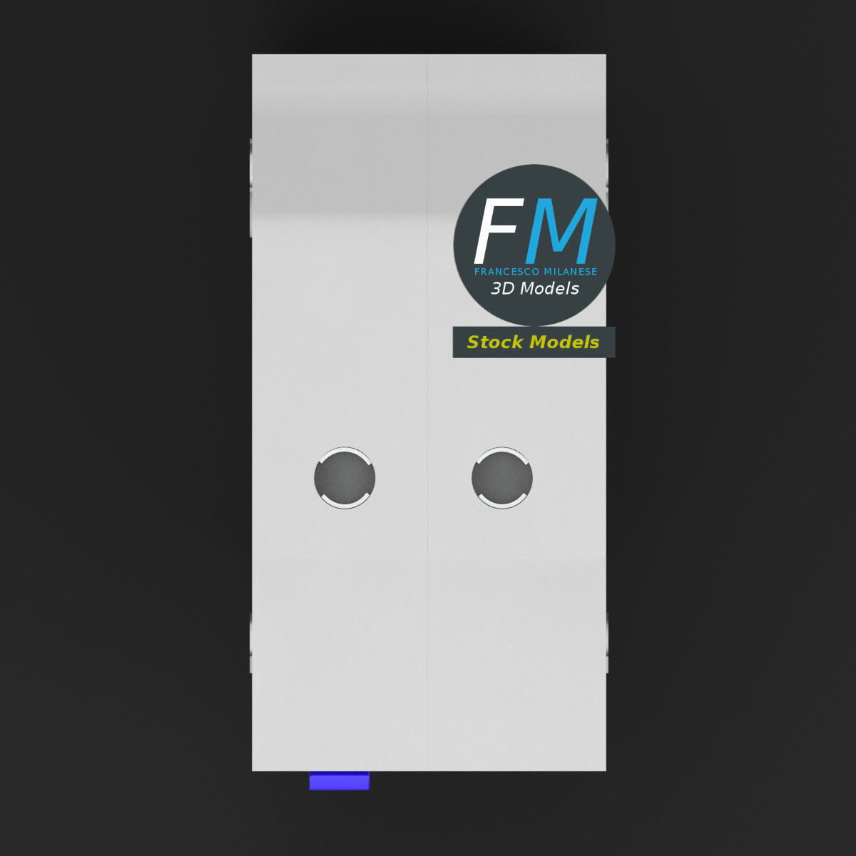 Residual current device 3D model_6