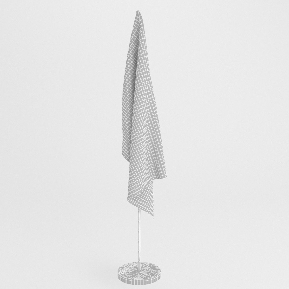 republican party flag model 3D model_9