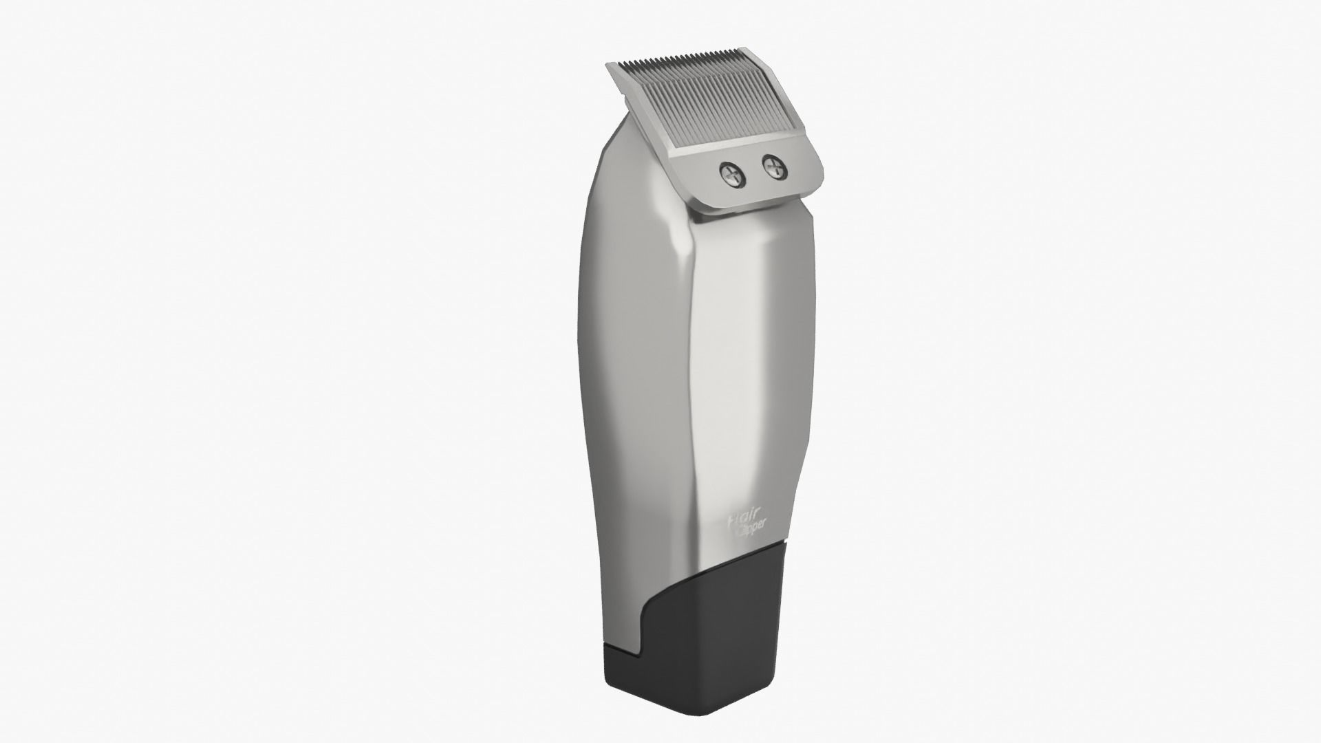 Hair Clipper Low-poly 3D model_6