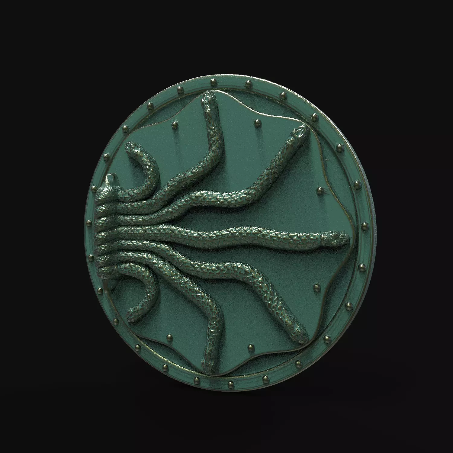 Chamber of Secrets Gate - Harry Potter Salazar Slytherin Free 3D print model_0