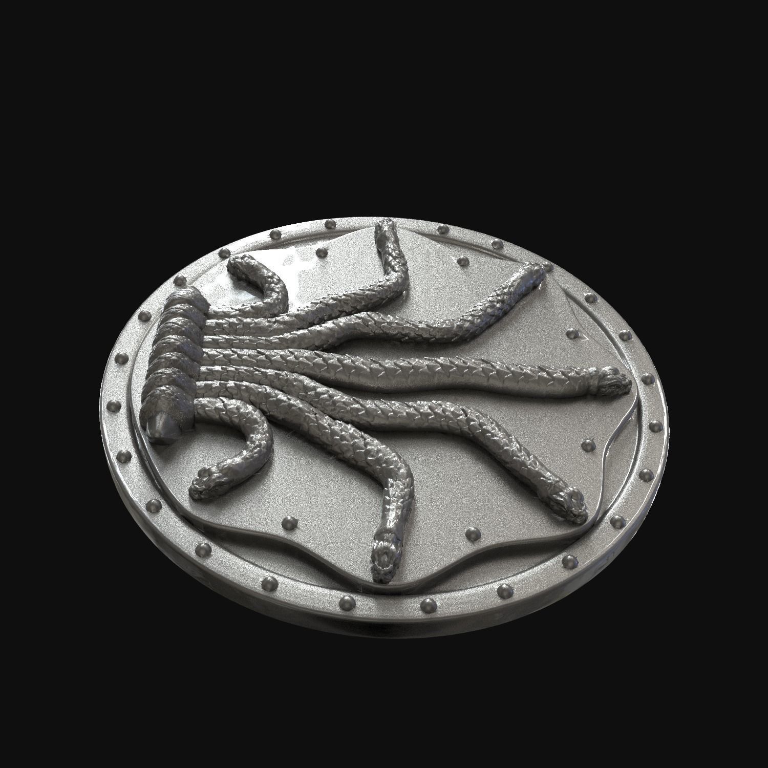 Chamber of Secrets Gate - Harry Potter Salazar Slytherin Free 3D print model_25