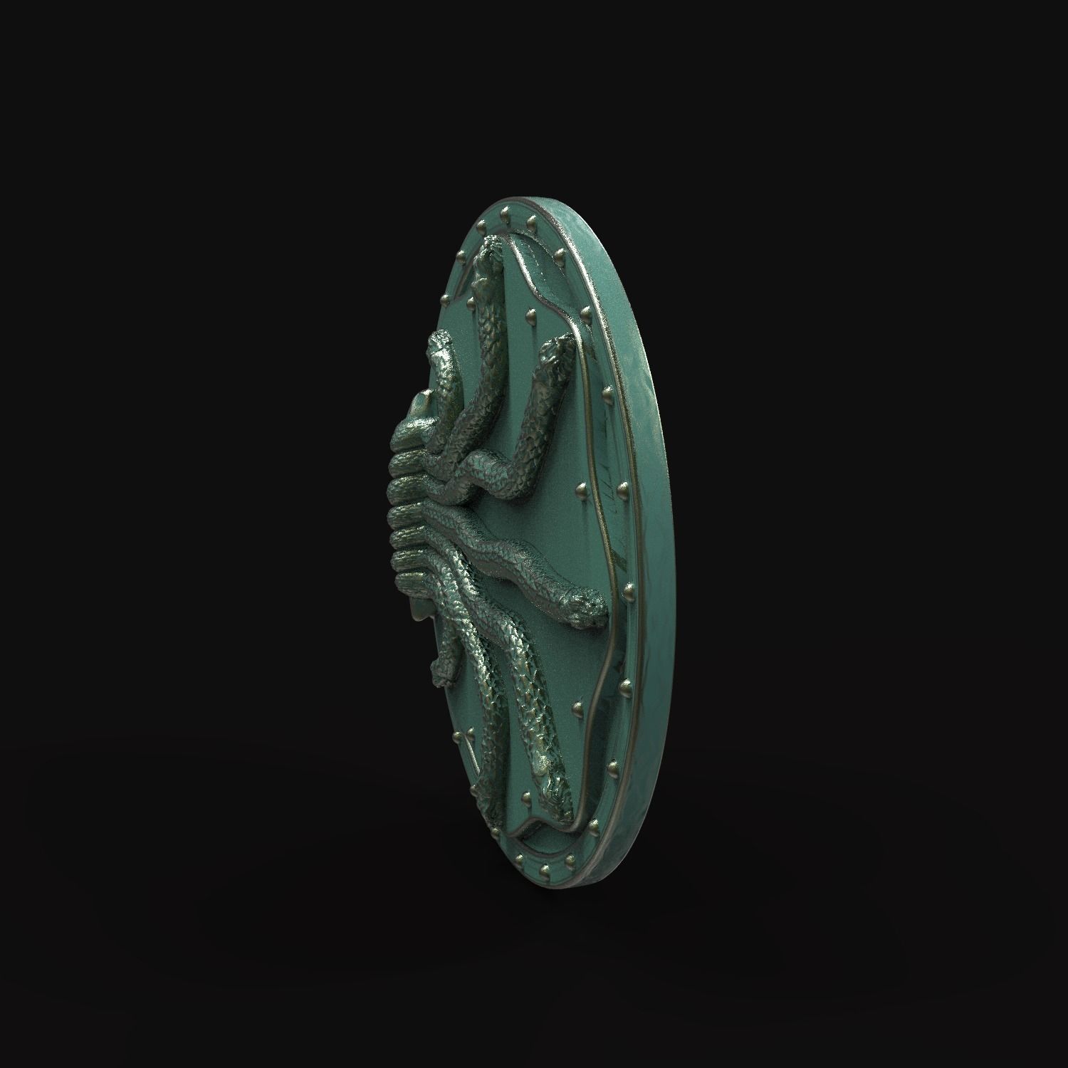 Chamber of Secrets Gate - Harry Potter Salazar Slytherin Free 3D print model_10