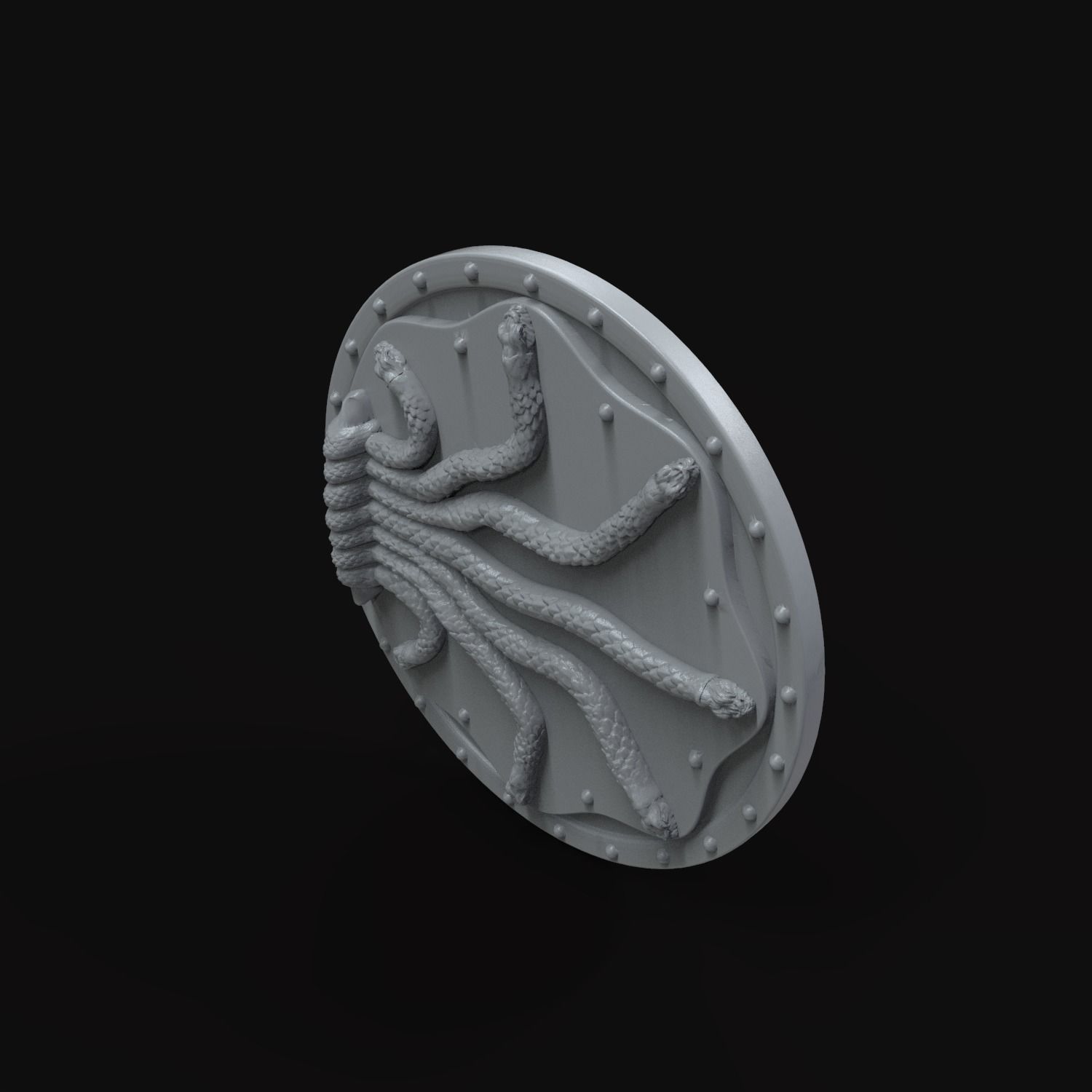 Chamber of Secrets Gate - Harry Potter Salazar Slytherin Free 3D print model_23