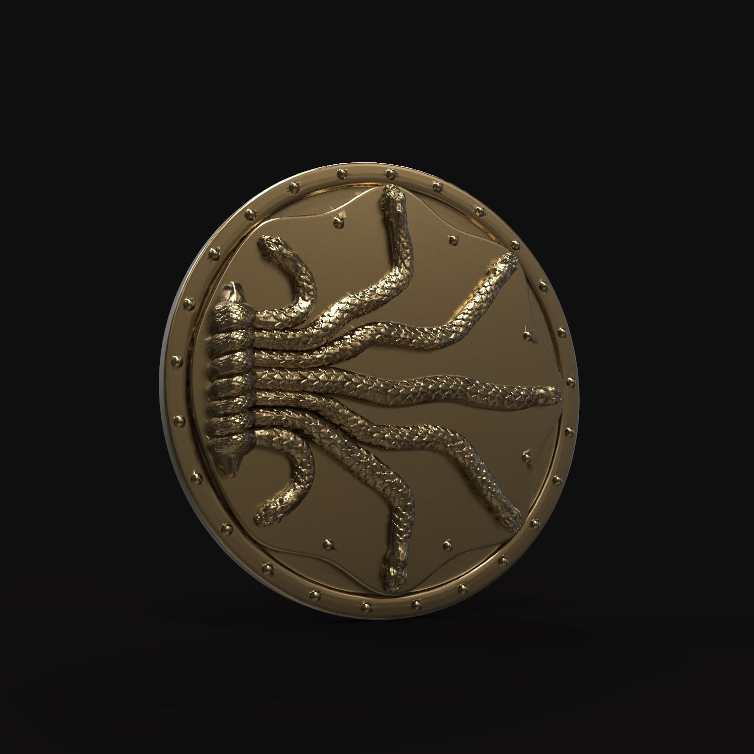 Chamber of Secrets Gate - Harry Potter Salazar Slytherin Free 3D print model_16