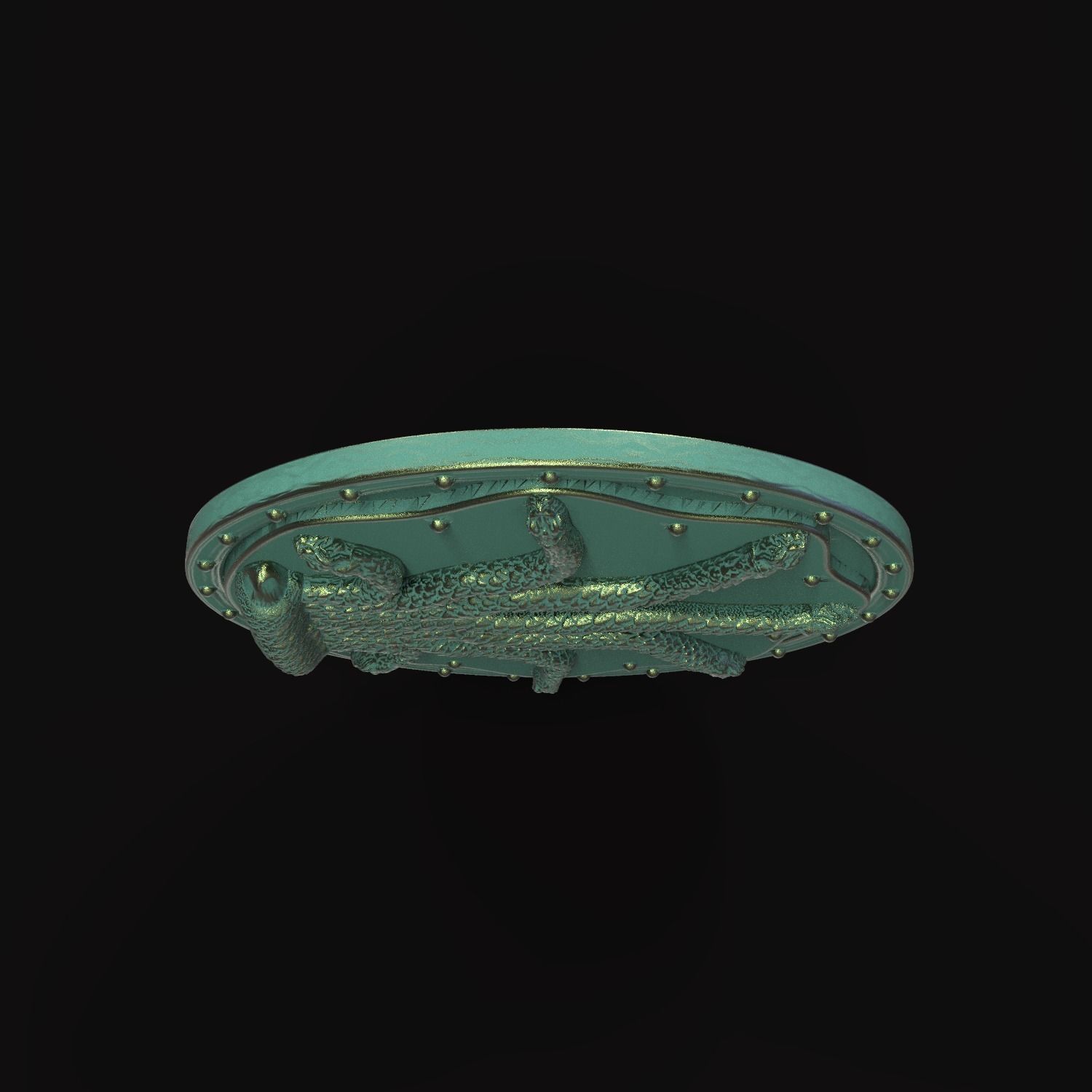 Chamber of Secrets Gate - Harry Potter Salazar Slytherin Free 3D print model_21