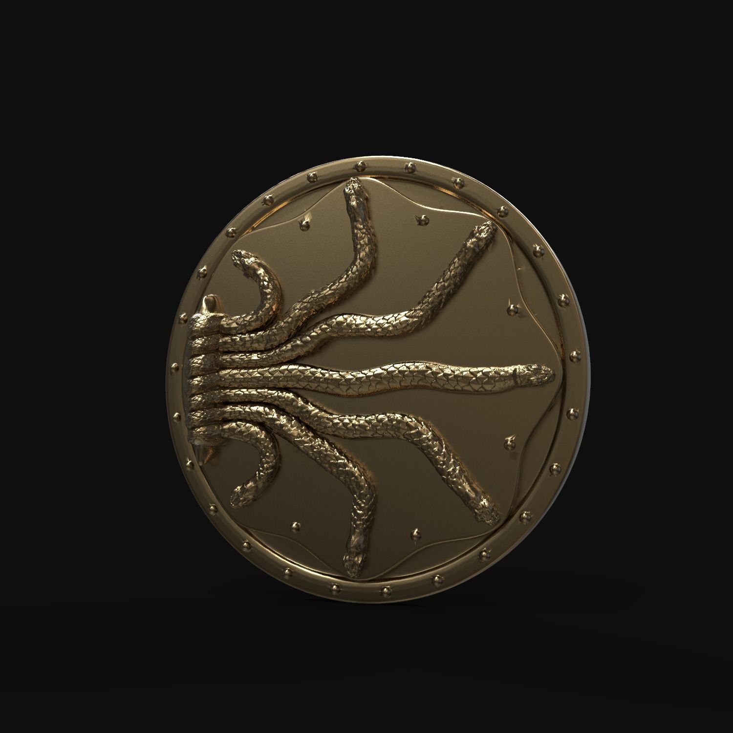 Chamber of Secrets Gate - Harry Potter Salazar Slytherin Free 3D print model_20