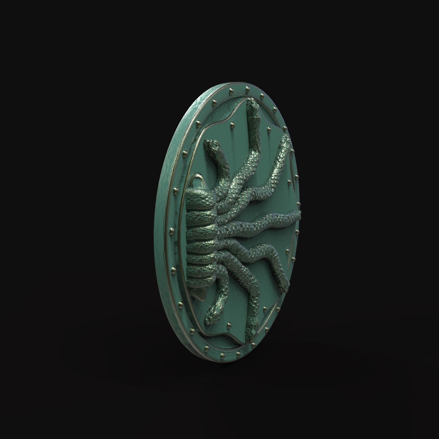 Chamber of Secrets Gate - Harry Potter Salazar Slytherin Free 3D print model_12