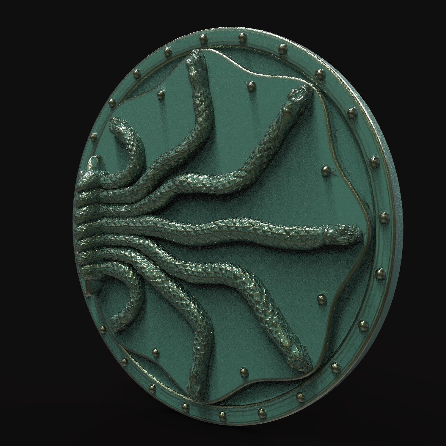 Chamber of Secrets Gate - Harry Potter Salazar Slytherin Free 3D print model_1