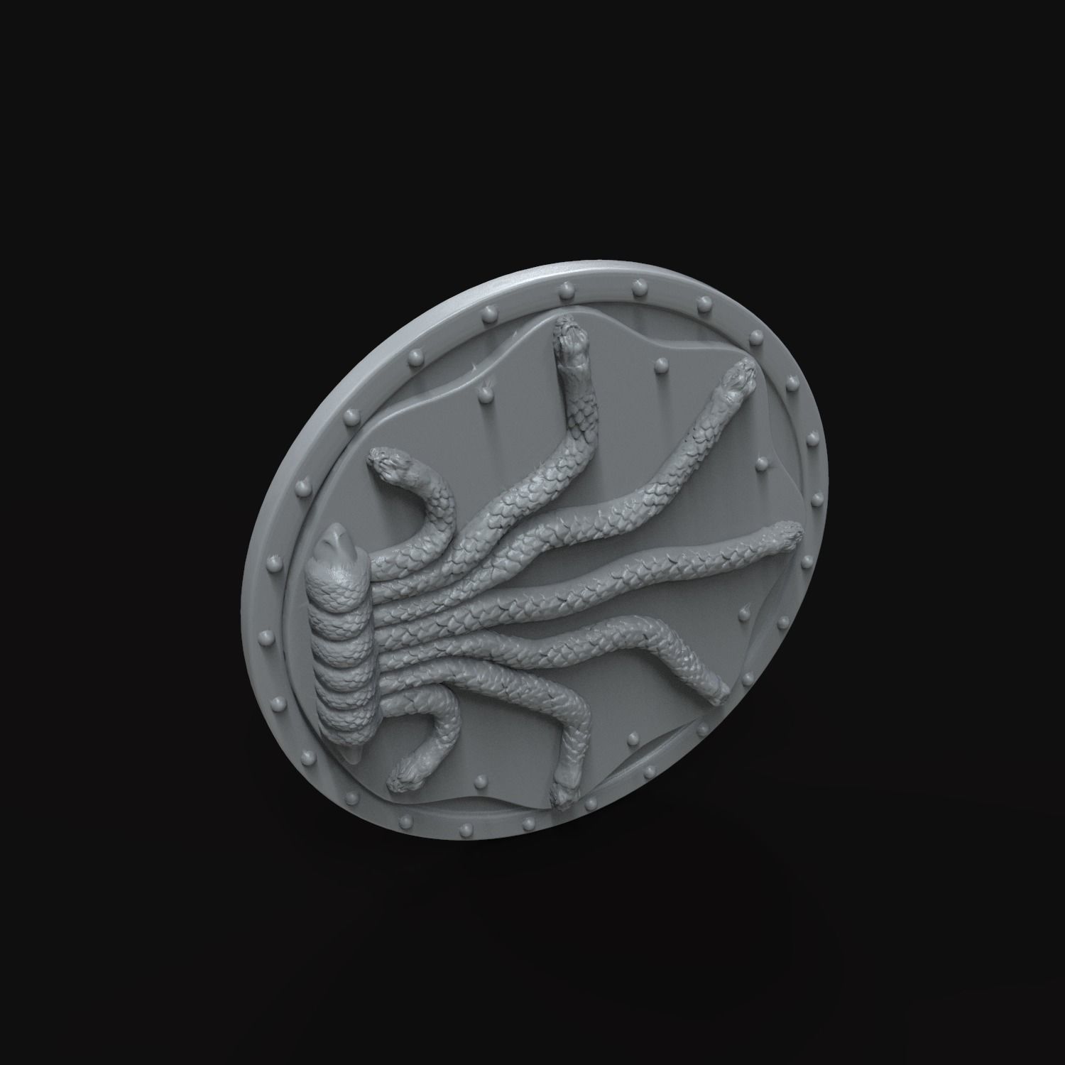 Chamber of Secrets Gate - Harry Potter Salazar Slytherin Free 3D print model_22