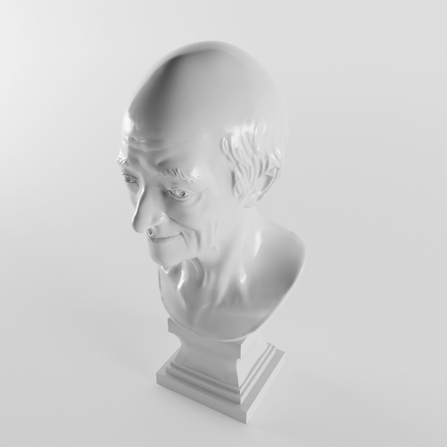 Francois-Marie Arouet Voltaire 3D print model_4
