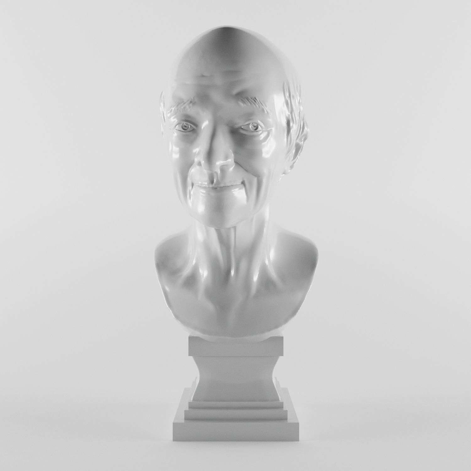 Francois-Marie Arouet Voltaire 3D print model_1