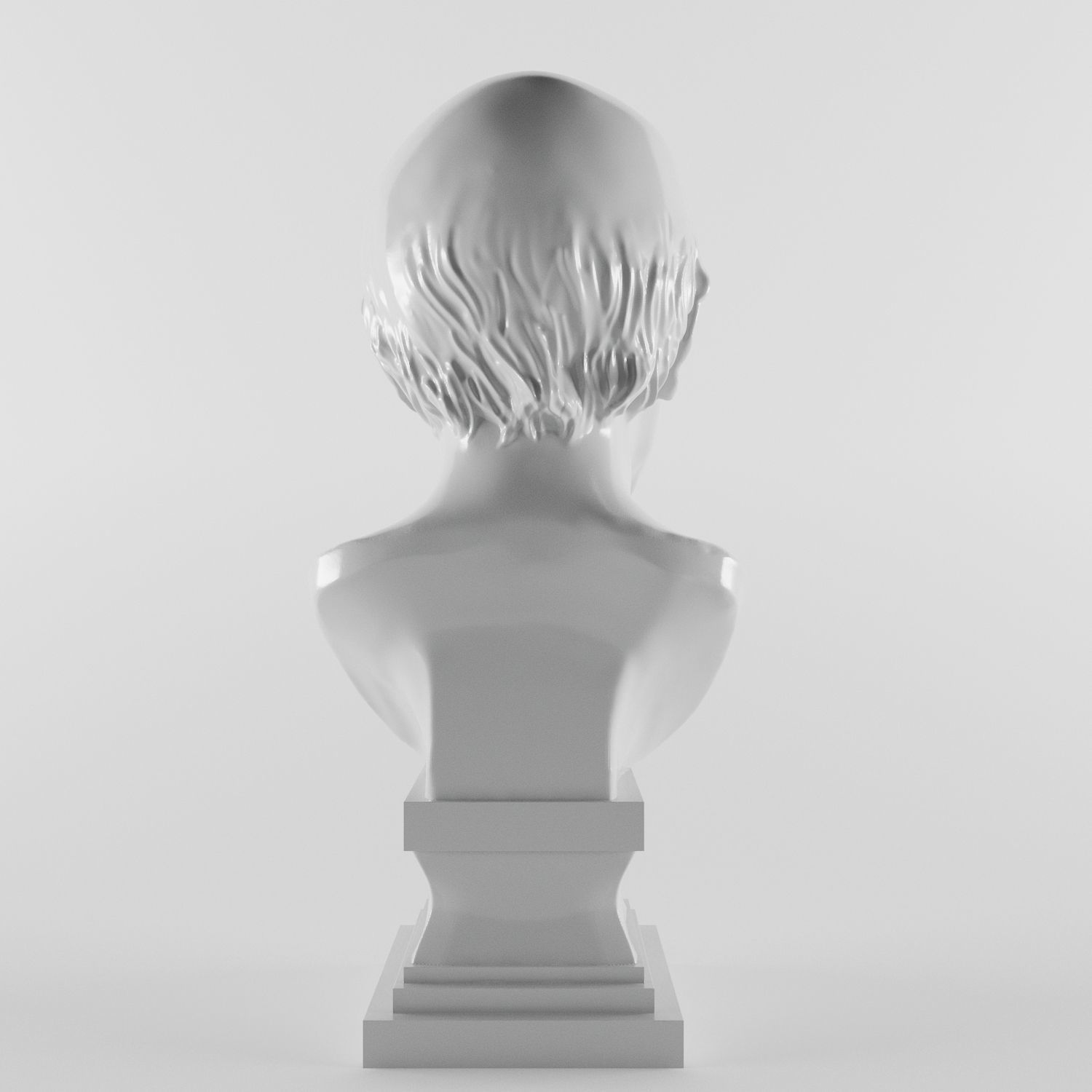 Francois-Marie Arouet Voltaire 3D print model_3