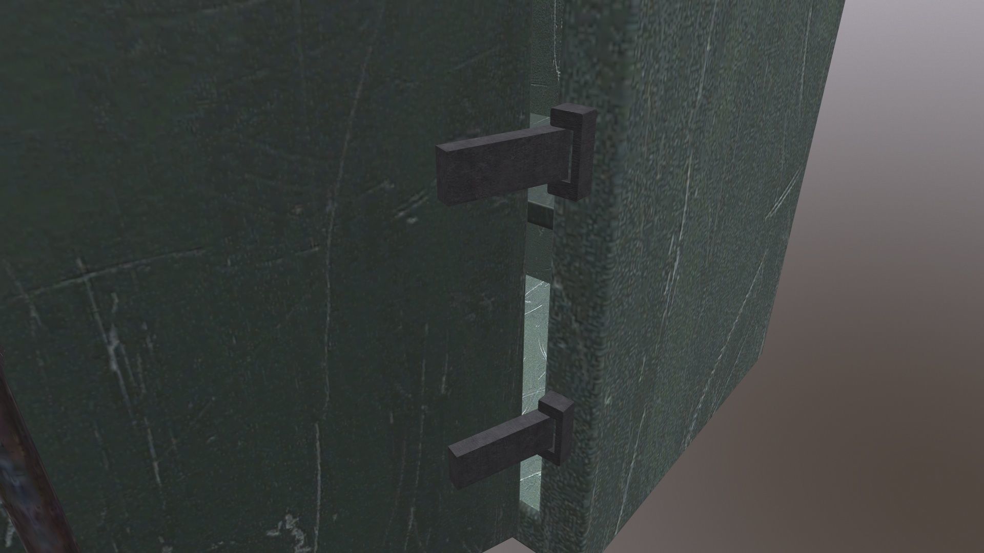 Safe Box  Low-poly 3D model_3