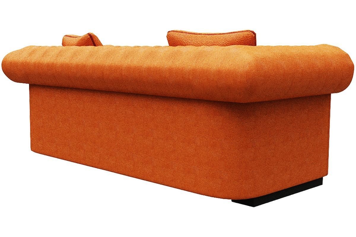 Sofa 3 seater Low-poly 3D model_4