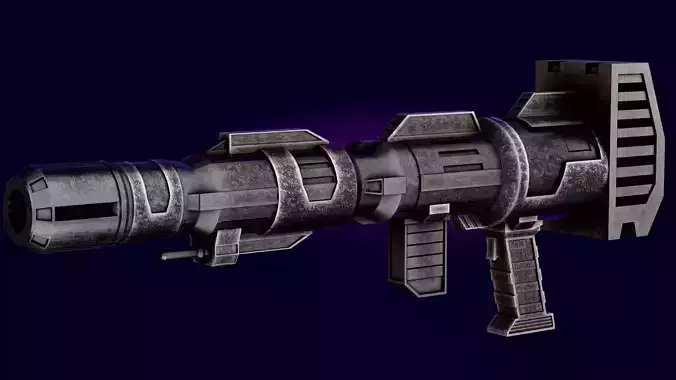Ion Blaster Optimus Primes G1  Low-poly 3D model