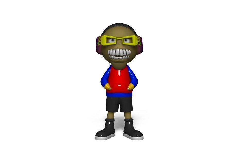 art toy characters 3D print model_1