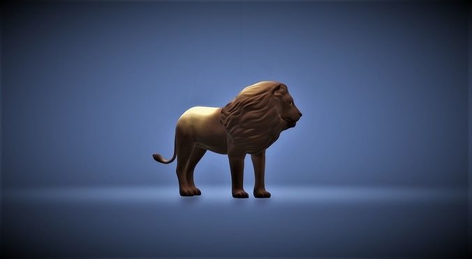 Lion King  Free 3D print model