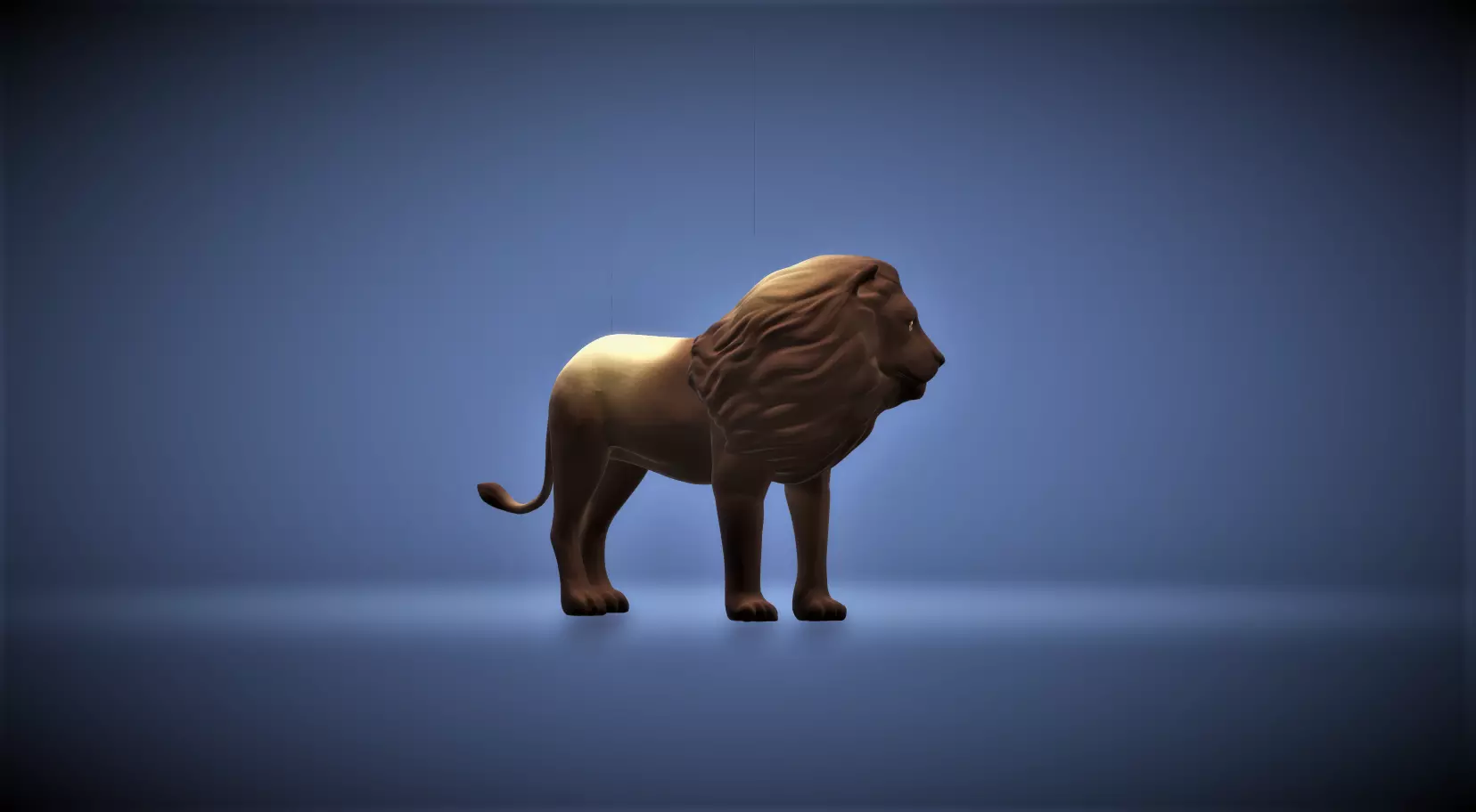 Lion King Free 3D print model