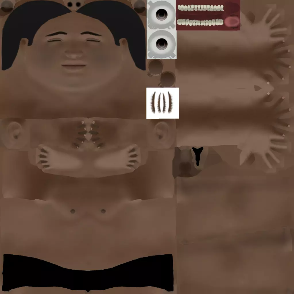 BOY WITH TEXTURES Free 3D model_0