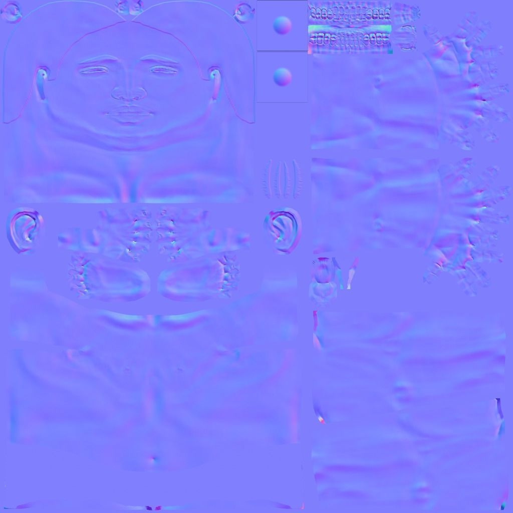 BOY WITH TEXTURES Free 3D model_2