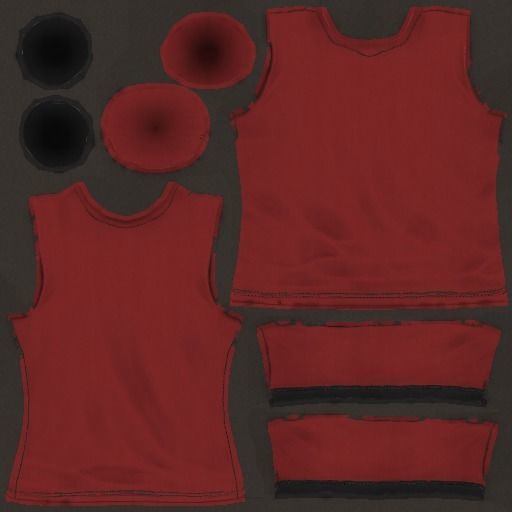 BOY WITH TEXTURES Free 3D model_12