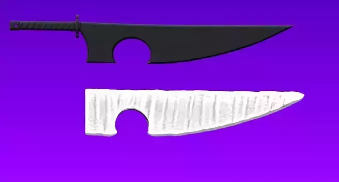 Uzui Tengen Sword and Sheath for cosplay 3D print model